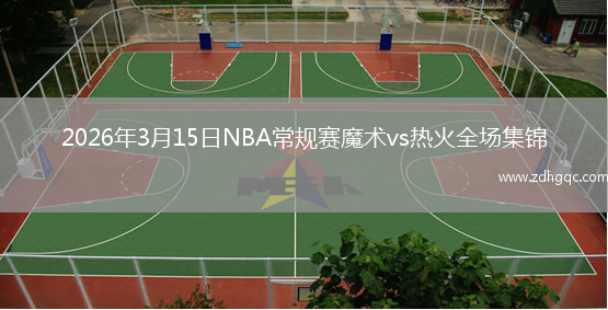 2026年3月15日NBA常规赛魔术vs热火全场集锦
