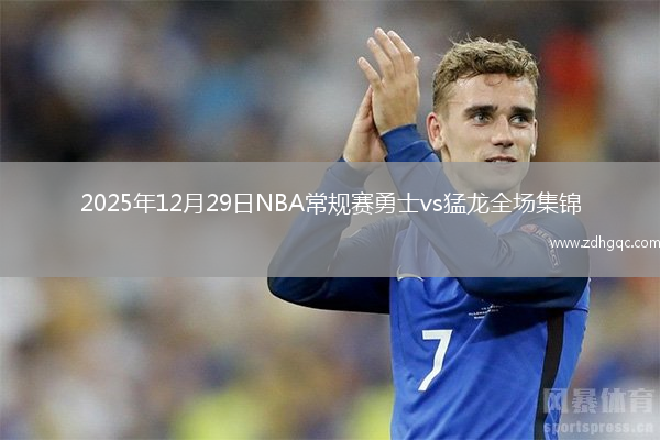 2025年12月29日NBA常规赛勇士vs猛龙全场集锦