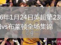 2026年1月24日英超第23轮富勒姆vs布莱顿全场集锦