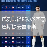 巴列卡诺B队VS圣瑟巴斯提安雷耶斯