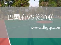 巴蜀府VS蒙通联